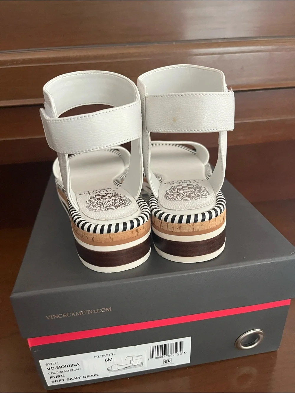 NWOT Vince Camuto Women's Moirina Platform Sandal Size 6